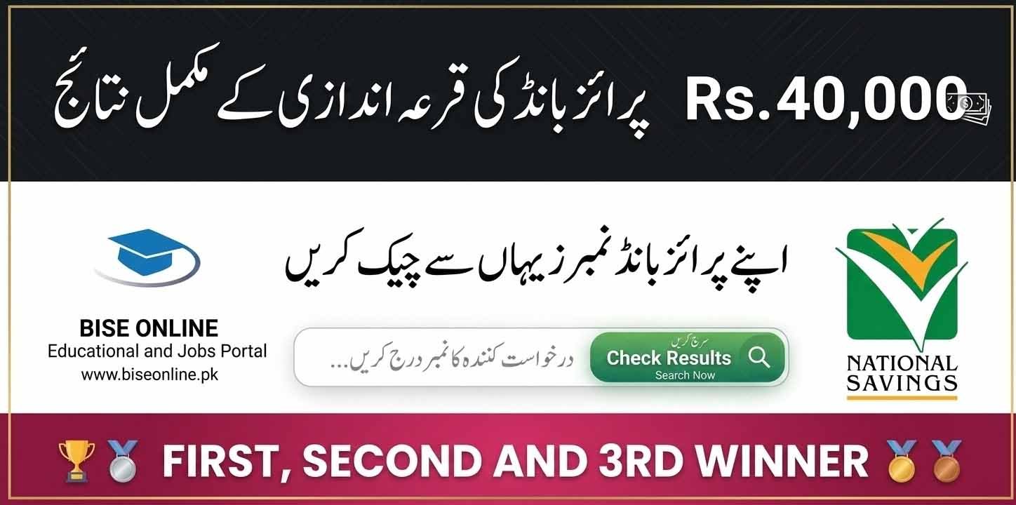 Rs. 40000 Premium Prize Bond full List download